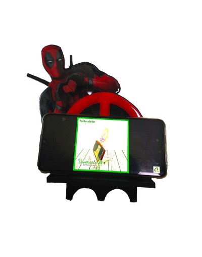 Base portacelular deadpool