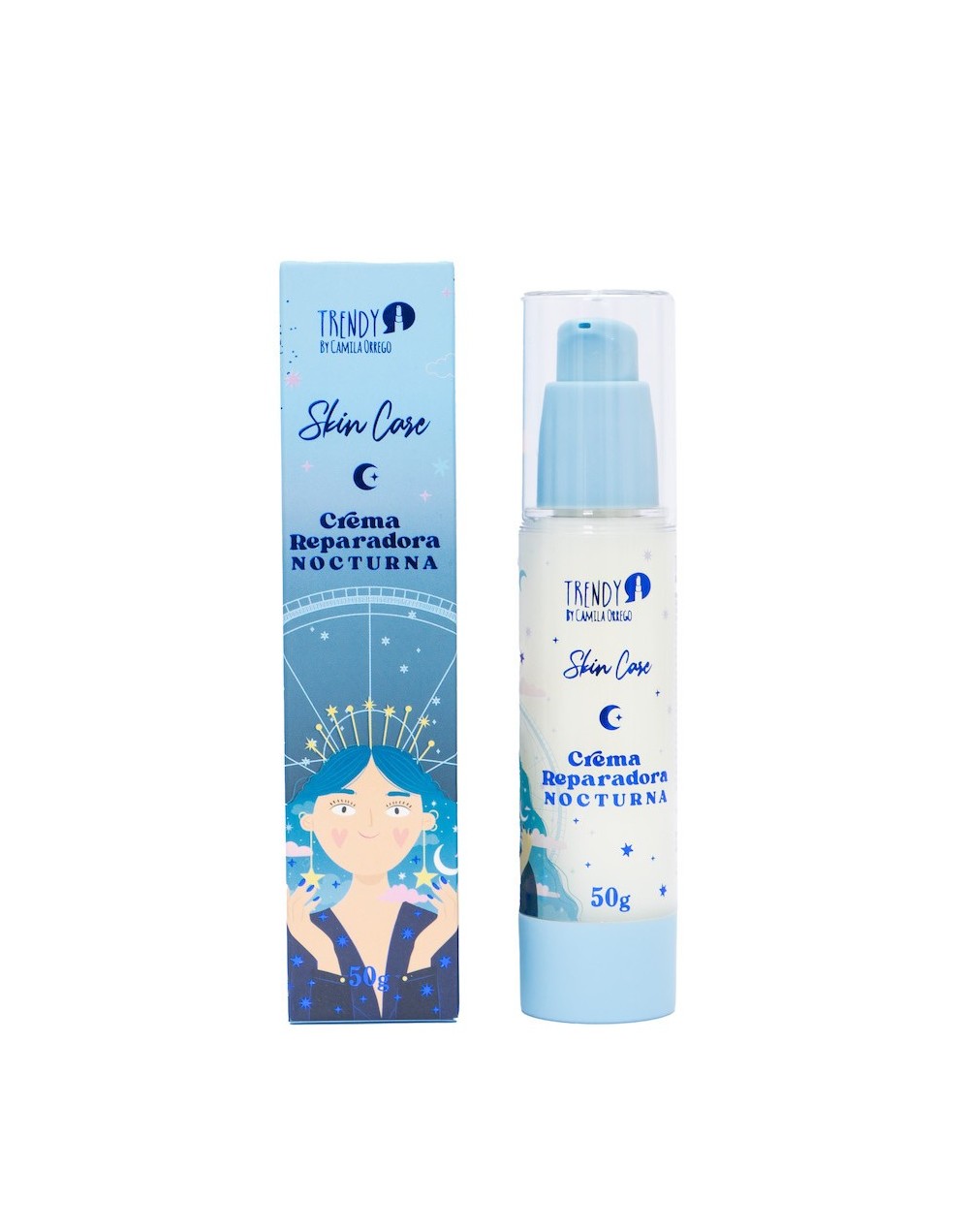 Crema facial reparadora nocturna