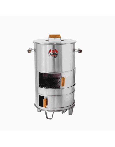 Barril mediano acero inox