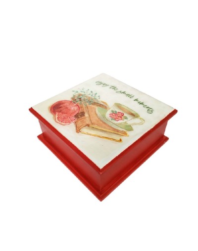 Servilletero taza de té