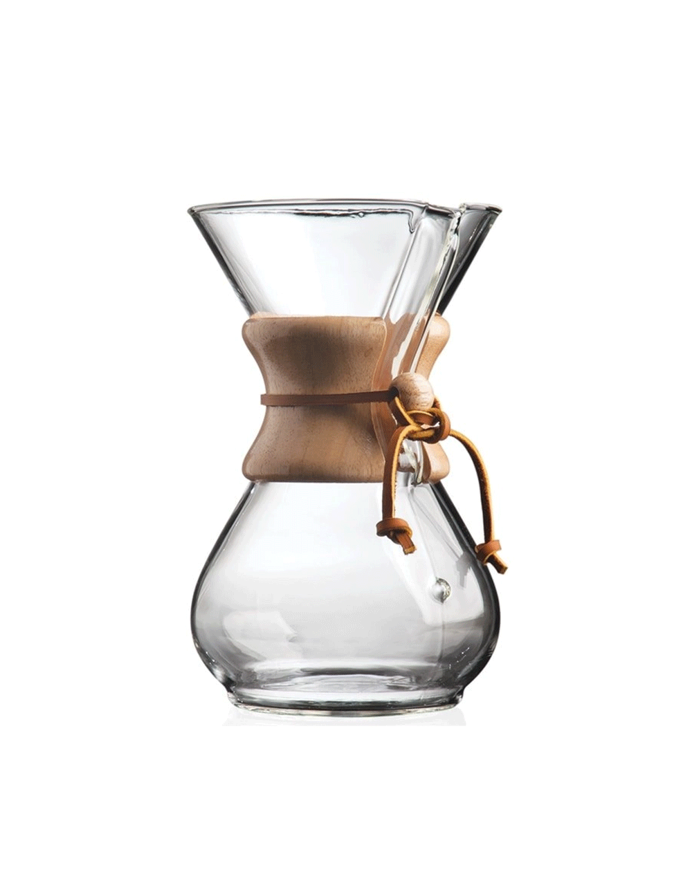 Chemex 6 tazas madera original