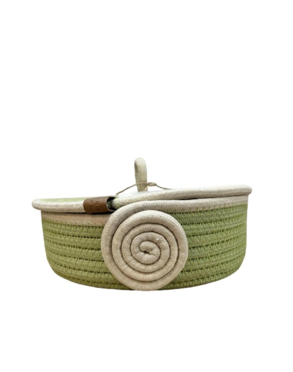 Cesta multiusos redonda con tapa