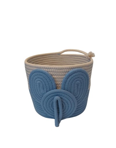 Cesta infantil elefante en dos colores