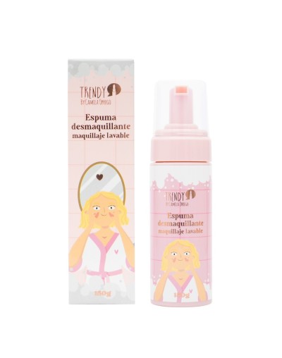Espuma desmaquillante trendy