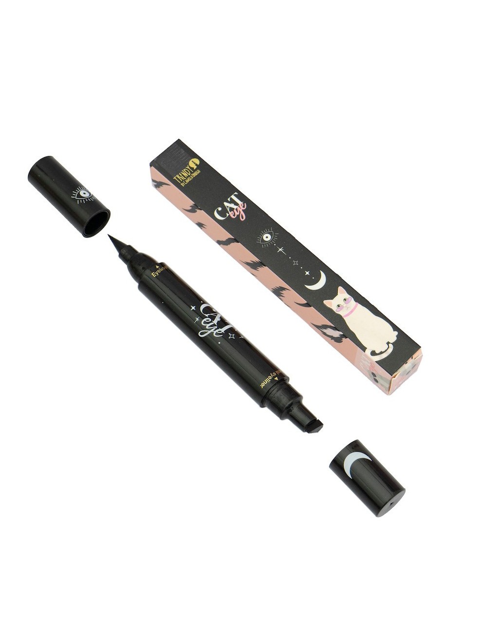 Delineador doble cat trendy