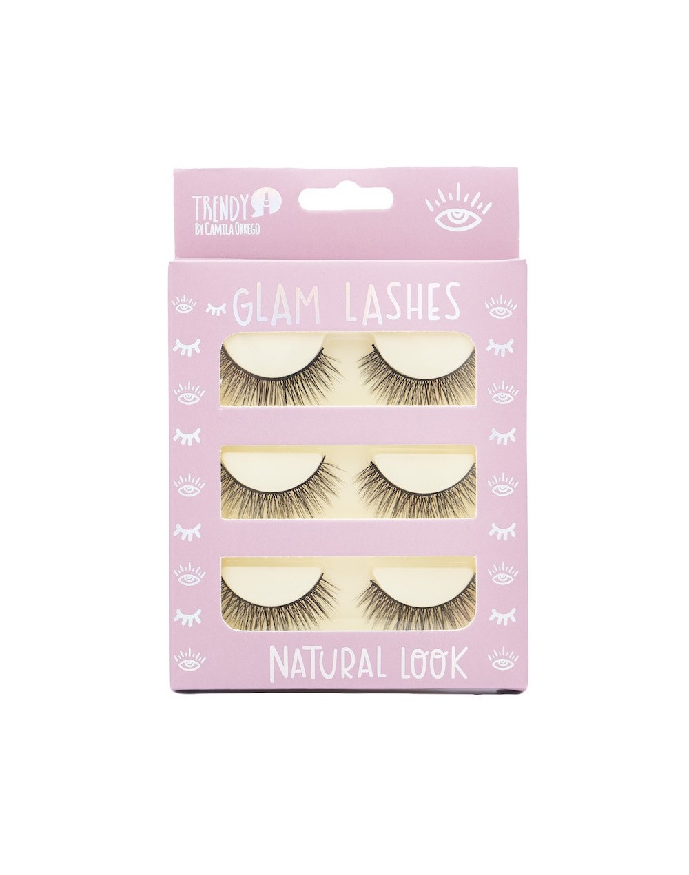 Pestañas trendy set x 3