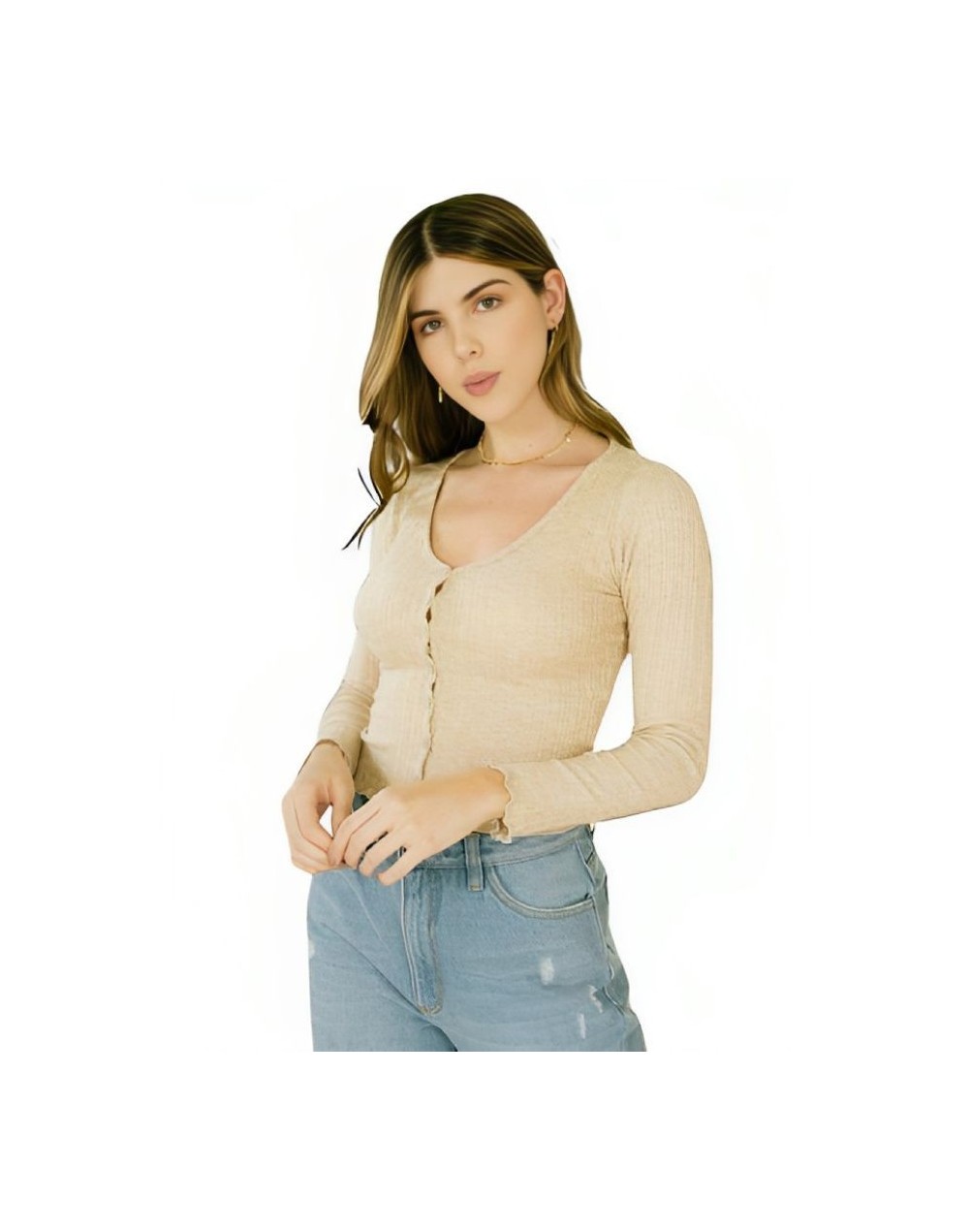 Blusa de botones