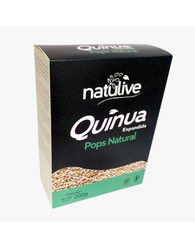 Pops quinua natural x 200g
