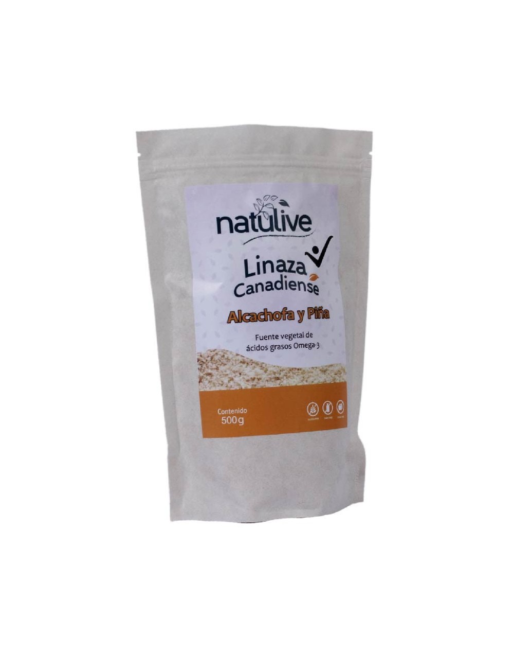 Linaza Canadiense Con Alcachofa y piña x 250 gramos
