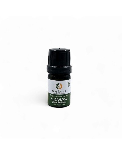 Aceite esencial de albahaca 5 ml