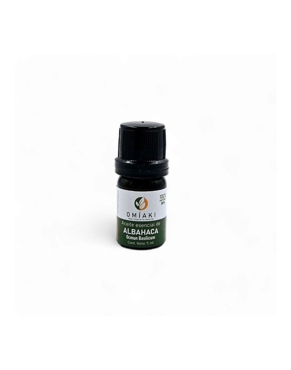 Aceite esencial de albahaca 5 ml