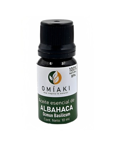 Aceite esencial de albahaca 10 ml