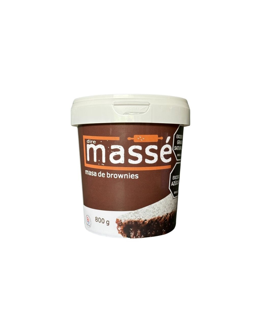 Masa de brownie