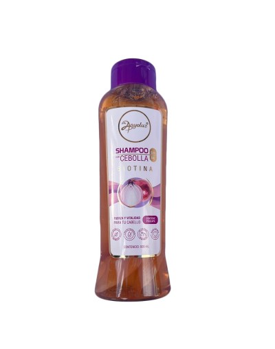 Shampoo con cebolla biotina