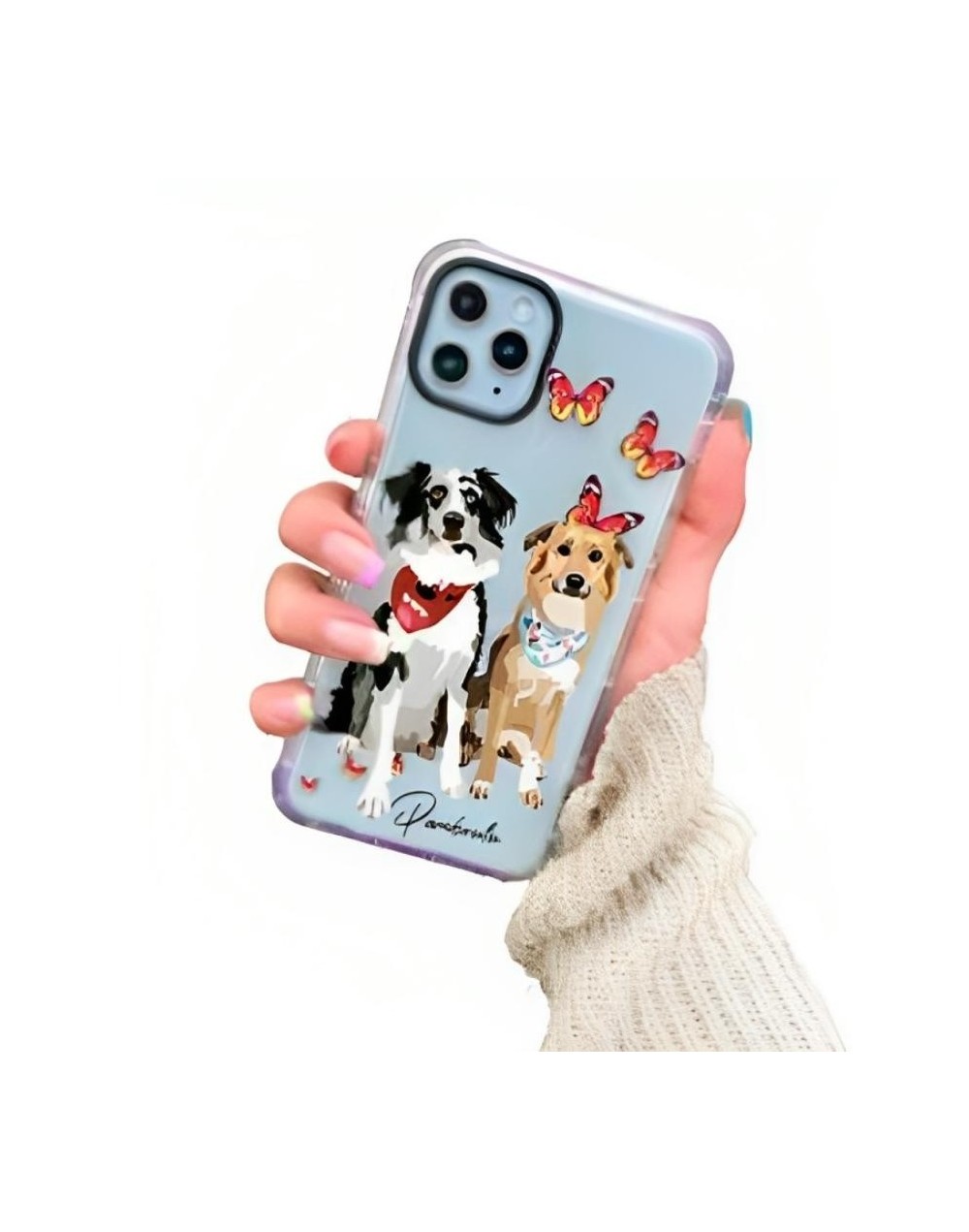 Carcasas para celular personalizadas pintadas  a mano 