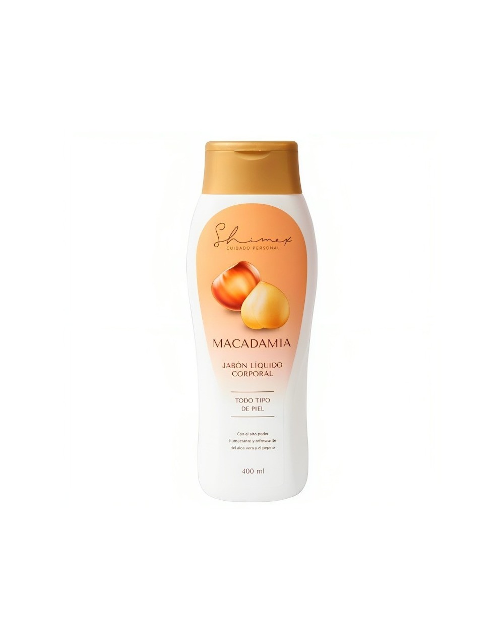 Shimex jabón liquido corporal macadamia x 400 ml