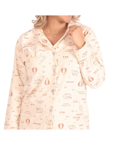 Pijama térmica mujer