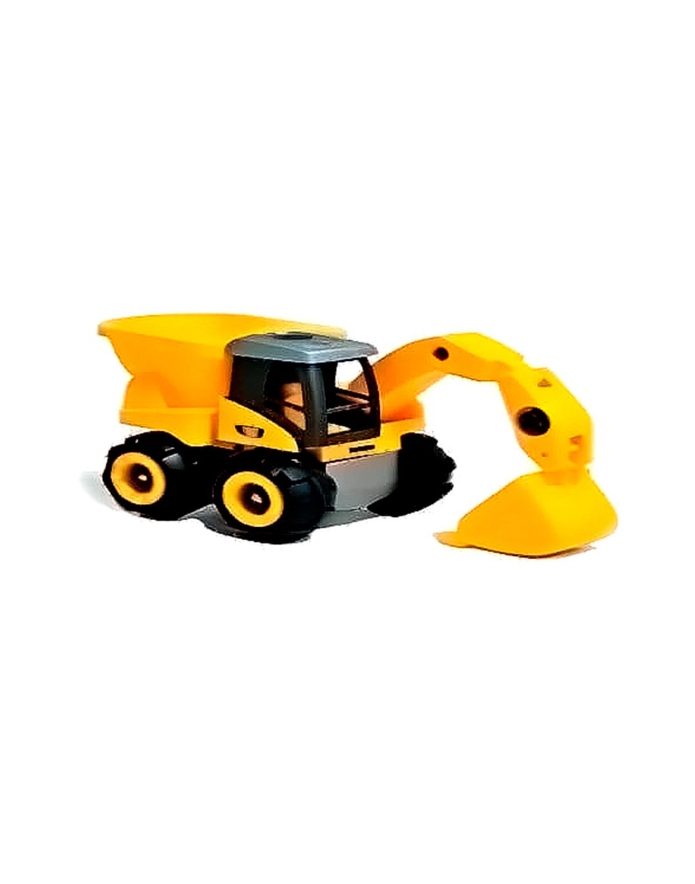 Juguete volqueta retro excavadora