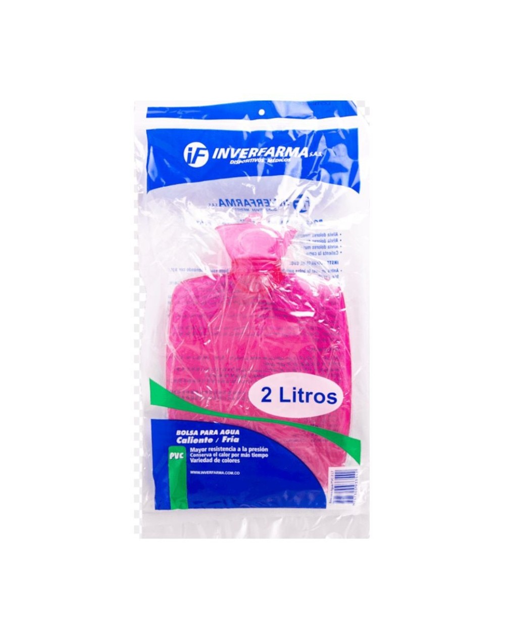 BOLSA PARA AGUA CALIENTE FRÍO 2 L PVC