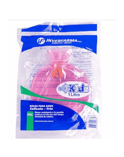 BOLSA PARA AGUA CALIENTE FRÍO REDONDA KIDS PVC