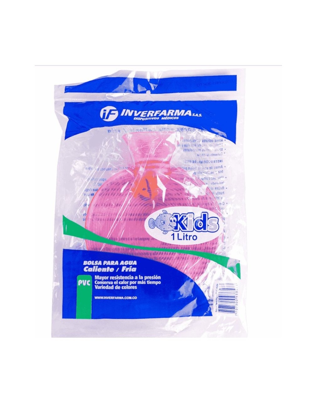 BOLSA PARA AGUA CALIENTE FRÍO REDONDA KIDS PVC