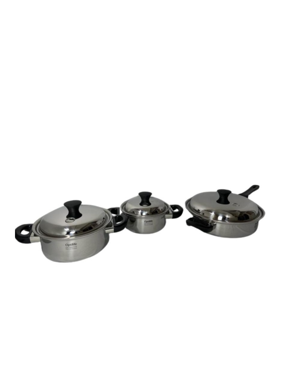 Bateria de cocina en acero inoxidable grado quirurgico