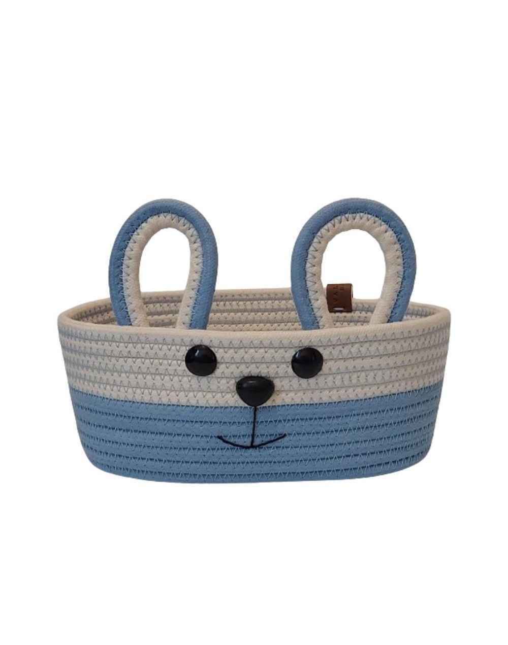 Cesta infantil coneja ovalada