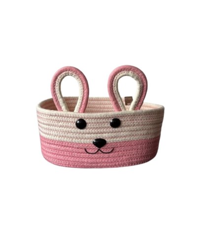 Cesta infantil coneja ovalada