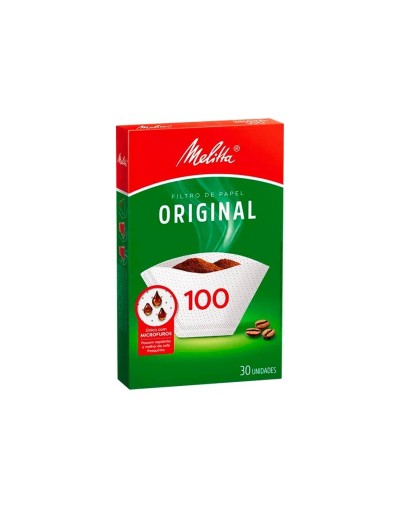 Filtros melitta tamaño 100 30 unidades