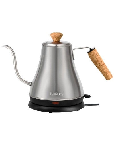Hervidor Eléctrico Cuello de Ganso Bodum Melior Plateada 800 ml