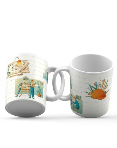 Mug personalizado dia del arquitecto 27 de octubre