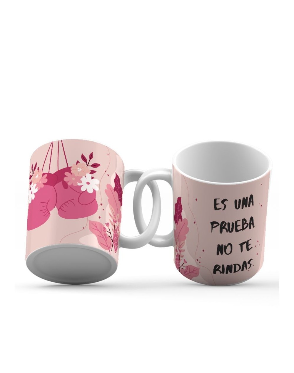 Mug día internacional de la lucha contra en cáncer de mama