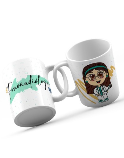 Mug personalizado fonoaudiologo