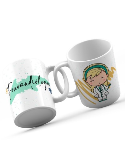 Mug personalizado fonoaudiologo