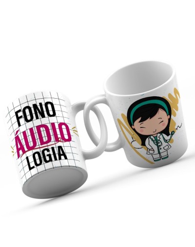 Mug personalizado fonoaudiologo