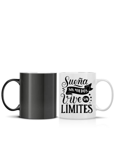 Mug personalizado magico frases motivacionales
