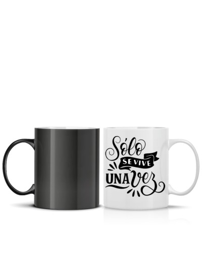 Mug personalizado magico frases motivacionales
