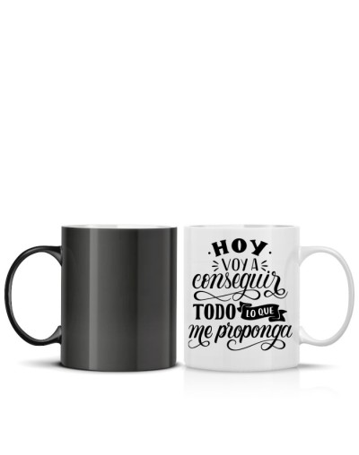 Mug personalizado magico frases motivacionales