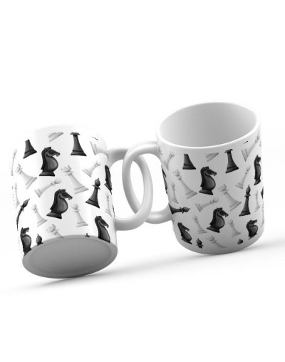 Mug personalizado amantes del ajedrez