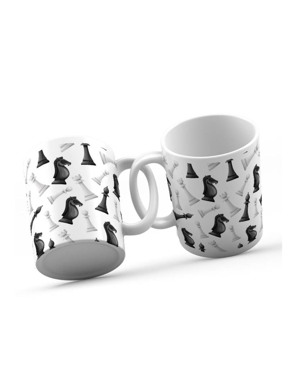 Mug personalizado amantes del ajedrez