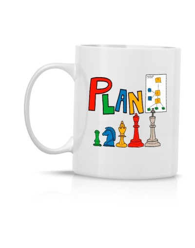 Mug personalizado amantes del ajedrez