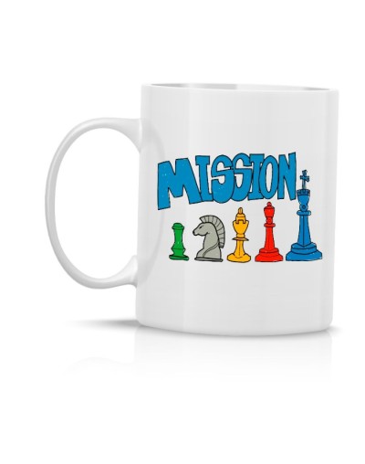 Mug personalizado amantes del ajedrez