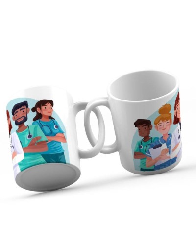 Mug personalizado medico internista