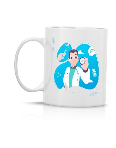 Mug personalizado medico internista