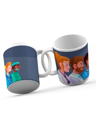 Mug personalizado medico internista
