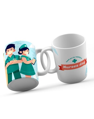 Mug personalizado dia internacional del auxiliar de enfermeria