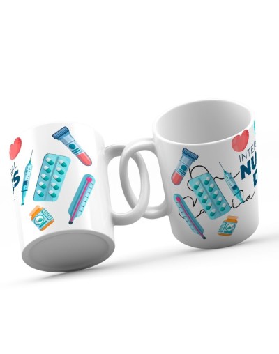 Mug personalizado dia internacional del auxiliar de enfermeria