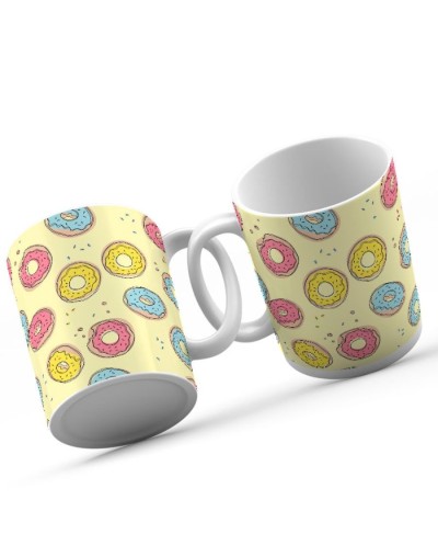Mug personalizado donas