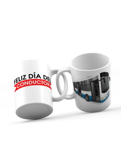Mug personalizado dia del transportador