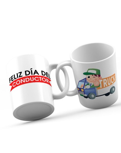 Mug personalizado dia del transportador